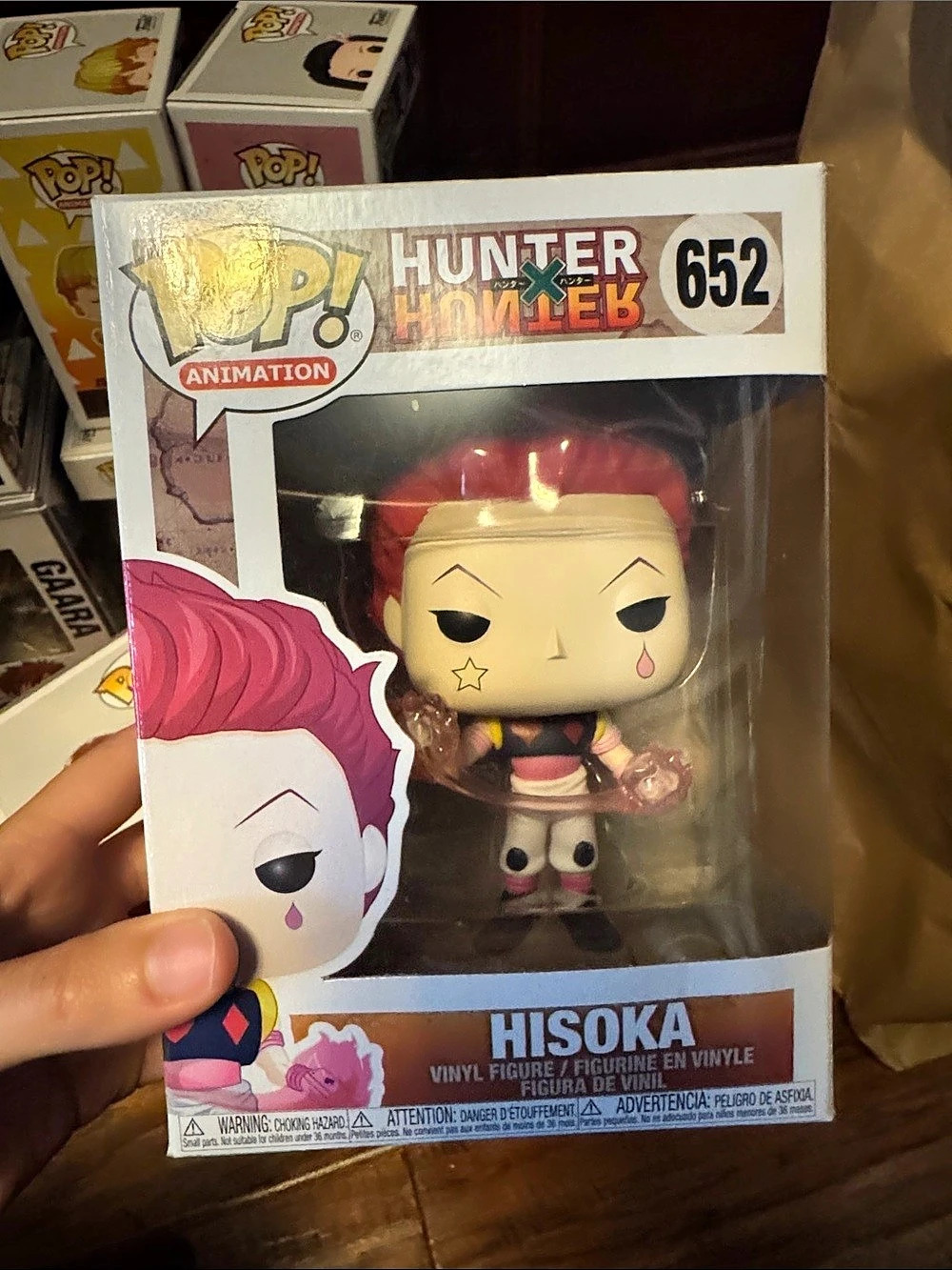 Funko Hisoka #652 Hunter x Hunter Vinyl Figure